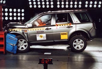 Land Rover Freelander.  EuroNCAP