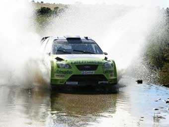 Маркус Гронхольм на трассе. Фото AFP Маркус Гронхольм на трассе. Фото AFP