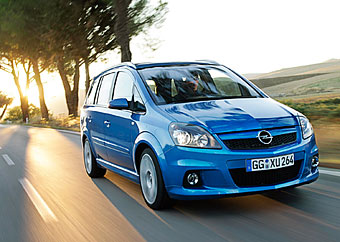 Opel Zafira OPC. Фото Opel Opel Zafira OPC. Фото Opel