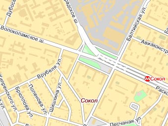 Фрагмент карты Москвы с сайта maps.yandex.ru Фрагмент карты Москвы с сайта maps.yandex.ru