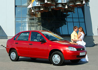 Lada Kalina. Фото "АвтоВАЗ" Lada Kalina. Фото "АвтоВАЗ"