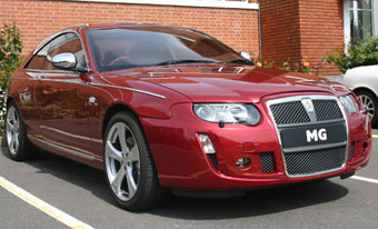 MG7 Coupe. Фото журнала Car MG7 Coupe. Фото журнала Car