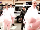 Рейд активистов организации "Хрюши против" завершился потасовкой с администрацией магазина и поездкой в полицию