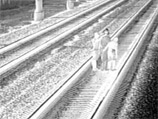 Санкт-Петербургская транспортная полиция задержала хулиганов, положивших манекен на пути высокоскоростного поезда "Сапсан", следовавшего по маршруту Москва - Санкт-Петербург