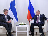 Накануне Путин и президент Финляндии Саули Ниинисте кратко затронули ситуацию вокруг Arctic Sunrise в ходе встречи в Нягани