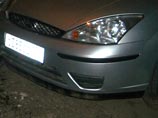 Подполковник юстиции, управляя личным автомобилем Ford, не соблюдая дистанцию, столкнулся со следовавшей впереди в попутном направлении машиной неустановленной марки, темного цвета. В результате ДТП пострадавших нет