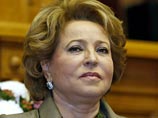 Спикер Совета Федерации Валентина Матвиенко назвала слухи о досрочном уходе чиновника со своего поста "информационным вбросом"