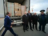Отправка гуманитарного груза в Симферополь, Санкт-Петербург, 6 мая 2014 года