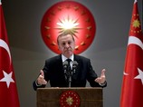 Эрдоган выступил в аэропорту Стамбула