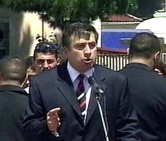 Михаил Саакашвили. Кадр телеканала "Россия", архив