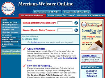   Merriam-Webster