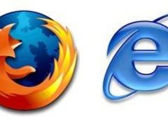 Логотипы Firefox и Internet Explorer Логотипы Firefox и Internet Explorer