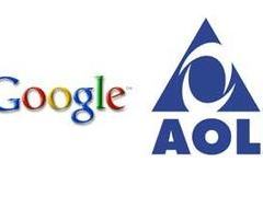 Логотипы Google и AOL Логотипы Google и AOL