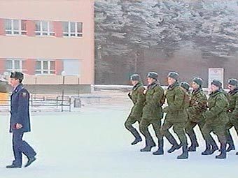 Воинская часть. Кадр Первого канала, архив