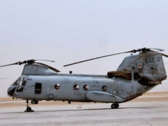  H-47 Chinook.  AFP
