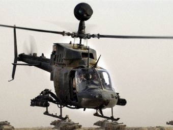  OH-58 Kiowa.    www.aircav.com