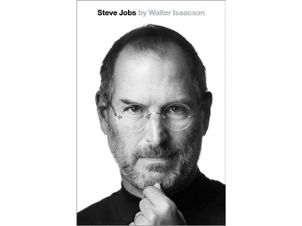 Обложка книги Steve Jobs: A Biography, изображение с сайта Barnes & Noble