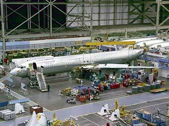 Предприятие Boeing. Фото пресс-службы компании