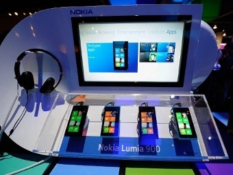 Стенд Nokia на выставке CES 2012, фото ©AFP