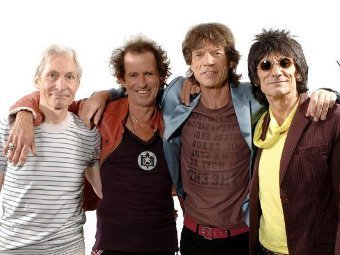 The Rolling Stones, фото с сайта группы
