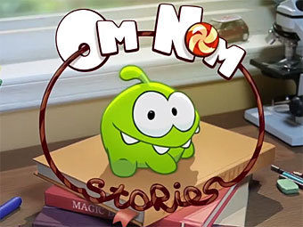 Заставка "Om Nom Stories"