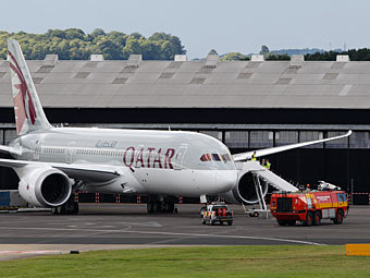 Boeing 787  Qatar Airlines.  Reuters